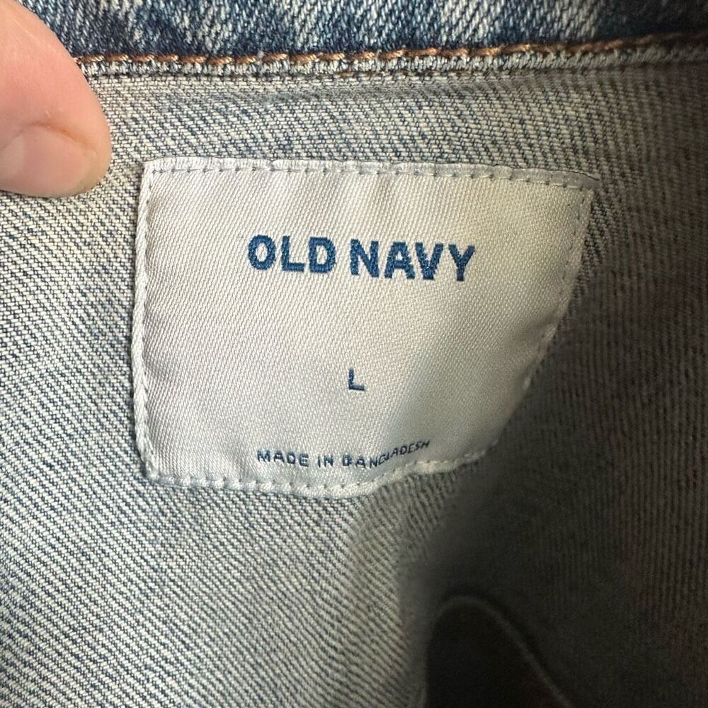 Old Navy Distressed Elevated Basics Minimalist L … - image 3